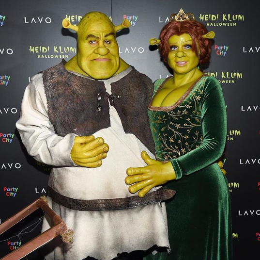 Heidi Klum as Fiona for Halloween 2018 Heidi Klum as Fiona for Halloween 2018